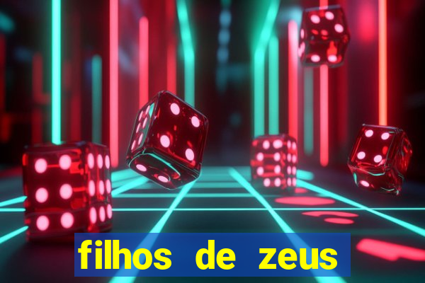 filhos de zeus mitologia grega